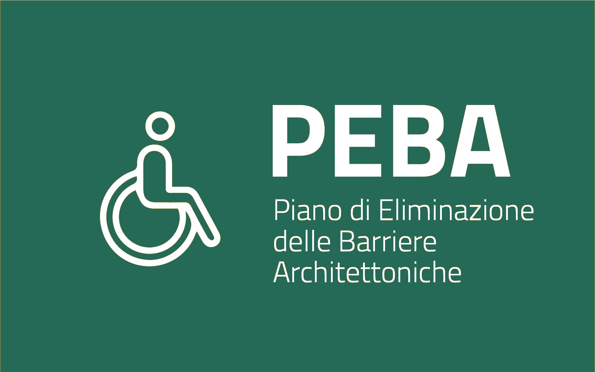 Piano per l’Eliminazione delle Barriere Architettoniche