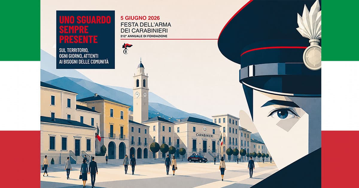 Reggio Calabria celebra il 212° Annuale dell’Arma dei Carabinieri: cerimonia sul Lungomare Falcomatà con le massime autorità