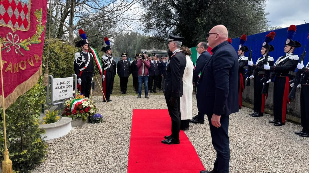 Reggio Calabria rende onore a Rosario Iozia: memoria, sacrificio e valori dell’Arma