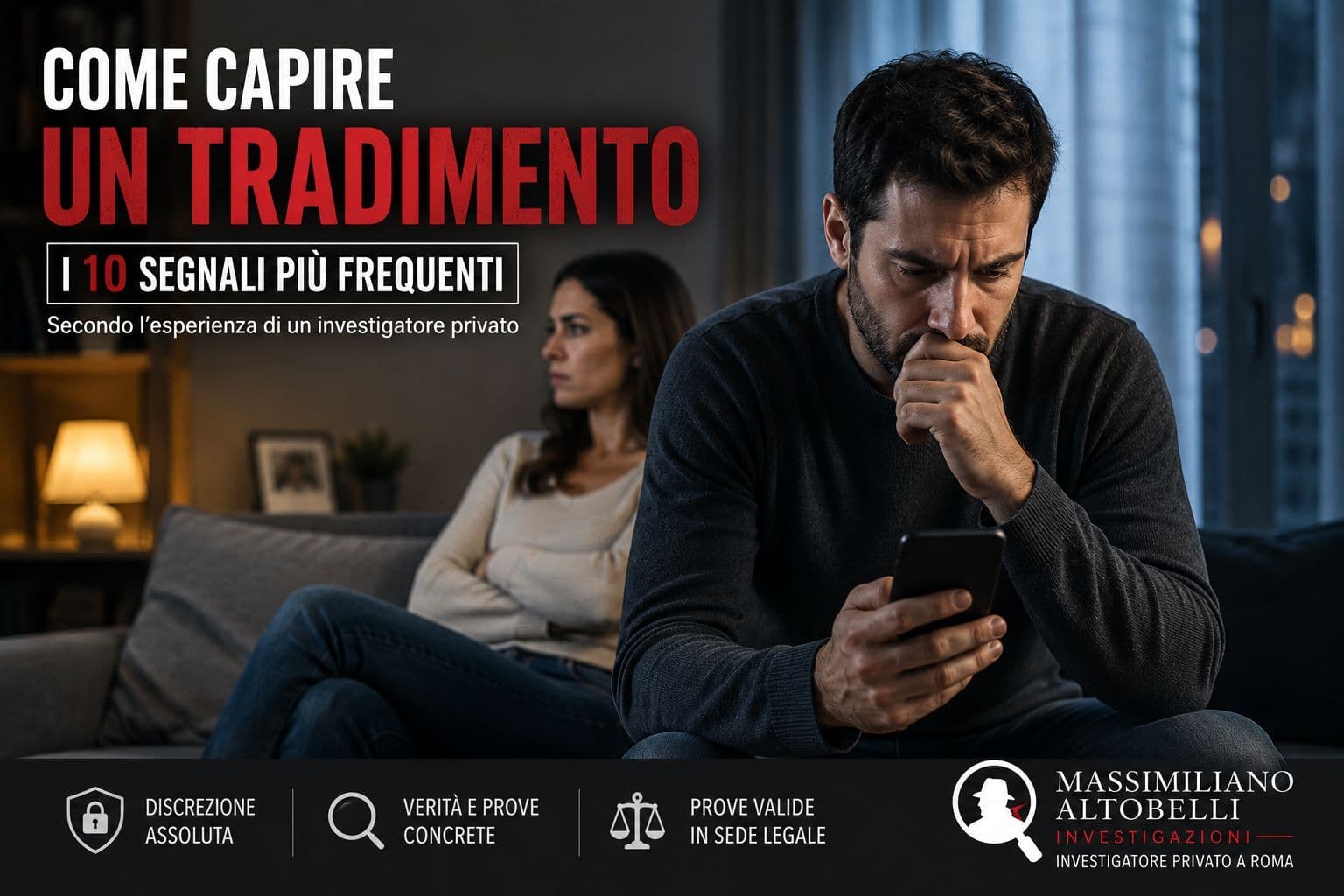 Tradimento di coppia: i segnali da non ignorare per riconoscere cambiamenti, distanza emotiva e crisi nella relazione