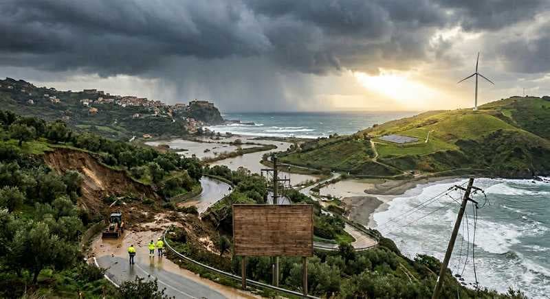 Clima, la Calabria non può più aspettare: 133 eventi estremi riaprono il dossier sul piano energia regionale