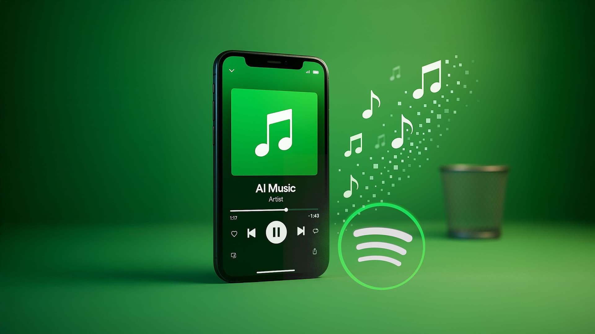 Spotify alza il muro contro i brani creati con l’IA: ora gli artisti devono dare l’ok