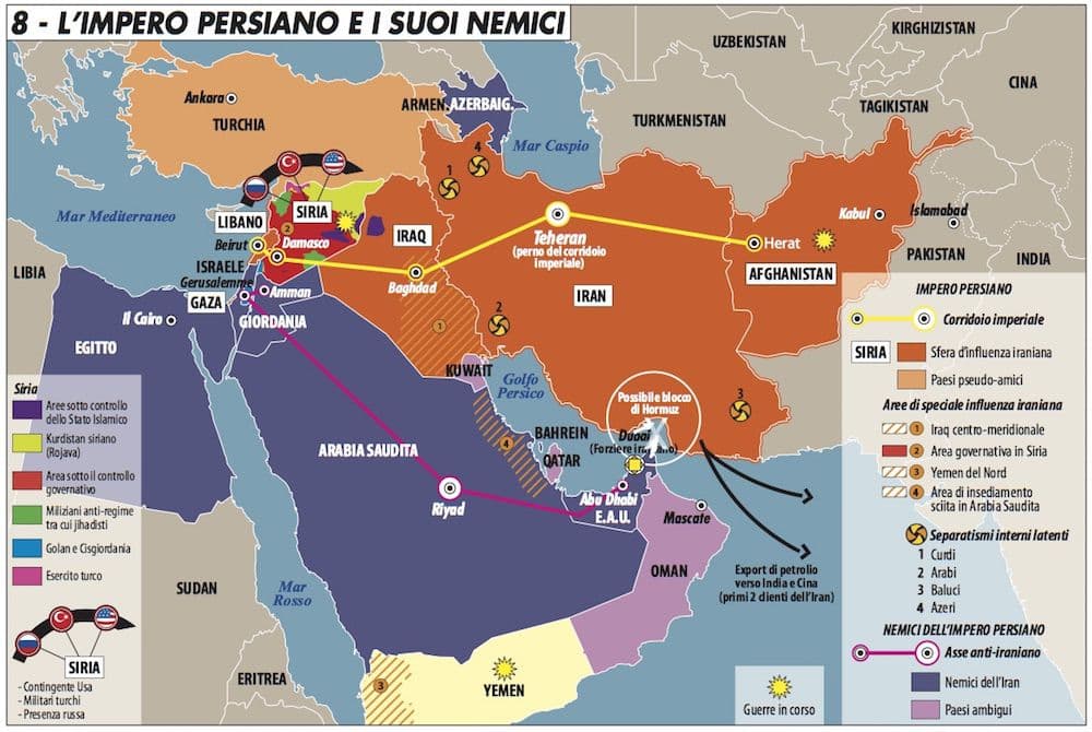 Medio Oriente, l’incendio si allarga: Teheran avverte l’Europa e l’Italia alza la guardia