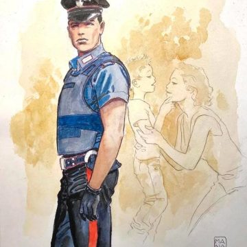 Esplosione Castel d’Azzano, Milo Manara dedica vignetta a carabinieri