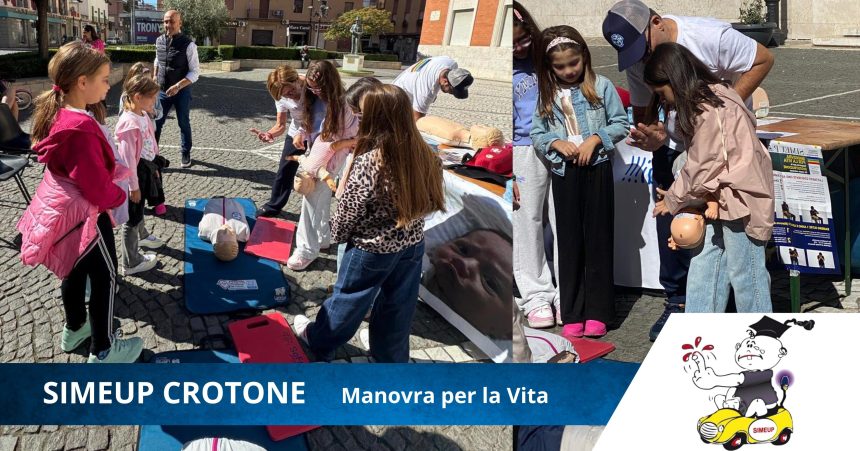 “Manovra per la Vita”: l’Italia unita per salvare i bambini. A Crotone la Piazza della Resistenza cuore pulsante della prevenzione